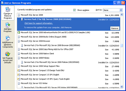 SQLCoffee - How to install SQL Server 2008 SP2