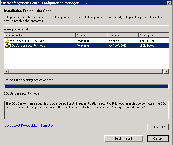 bluecoat reporter default sql server authentication